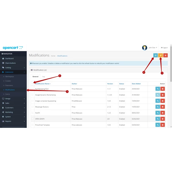 Page Preloader - Display Progress Bar (Animated Loader)  for OpenCart v. 2.*-4.*