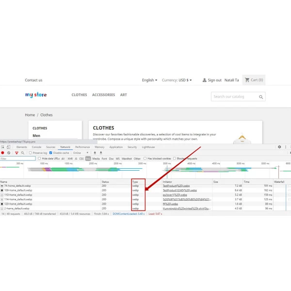 Images Convert: webp, jp2, lazy load, png & jpg compress for Opencart 1.5-4.x