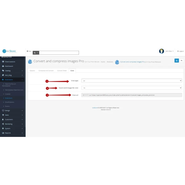 Images Convert: webp, jp2, lazy load, png & jpg compress for Opencart 1.5-4.x