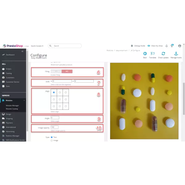 Easy WaterMark PRO for PrestaShop (v. 1.6-8.*)