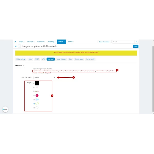 Image Compress with reSmush for Cs-cart