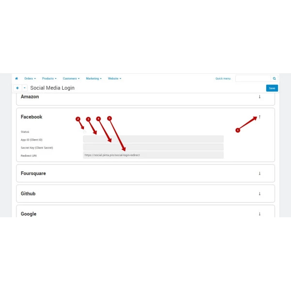 Social Media Login (Google / Facebook / LinkedIn / Apple / Yahoo / etc.) for CS-Cart