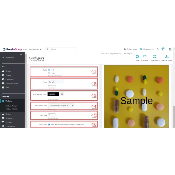 Easy WaterMark PRO for PrestaShop (v. 1.6-8.*)
