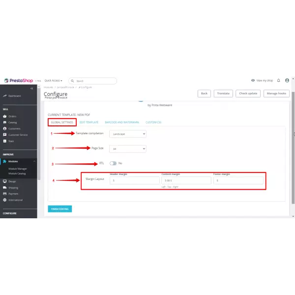 PDF Invoice to Order - Attach to Email for PrestaShop (v. 1.6-1.7x)