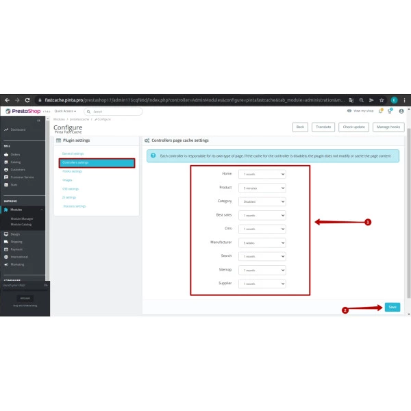 Fast Cache PRO - Increase Performance + Scalability for PrestaShop  (v. 1.6*-8)