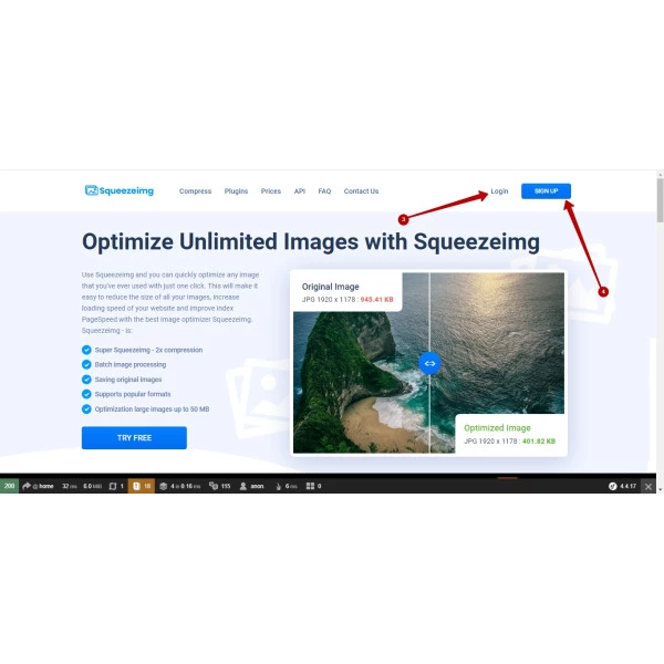 Image Compress with Squeezeimg for PrestaShop