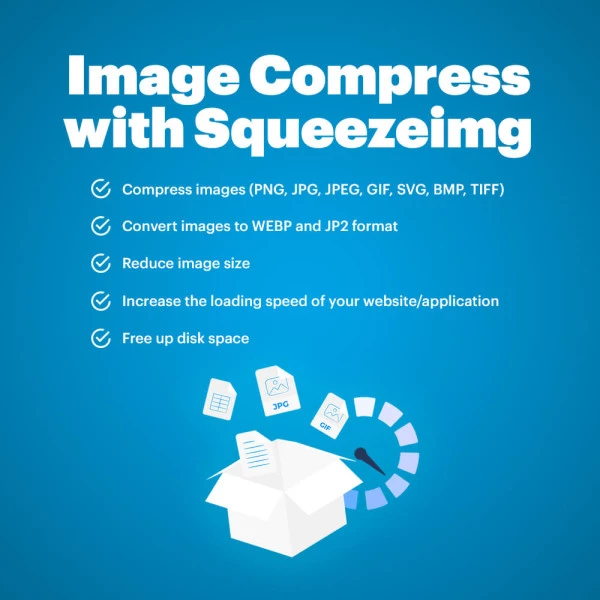 Image Compress with Squeezeimg for WordPress