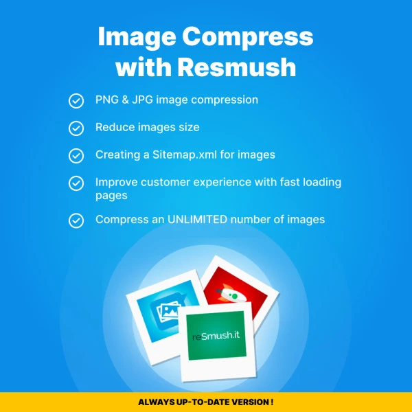 Image Compress with reSmush for Cs-cart