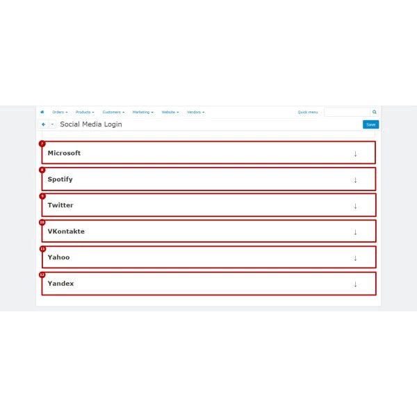 Social Media Login (Google / Facebook / LinkedIn / Apple / Yahoo / etc.) for CS-Cart