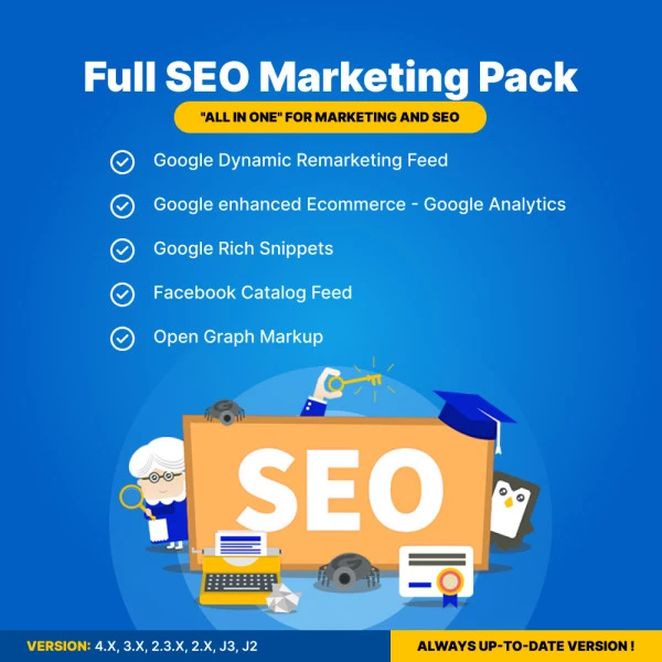 Full SEO and Marketing Pack for OpenCart 1.5-4.*