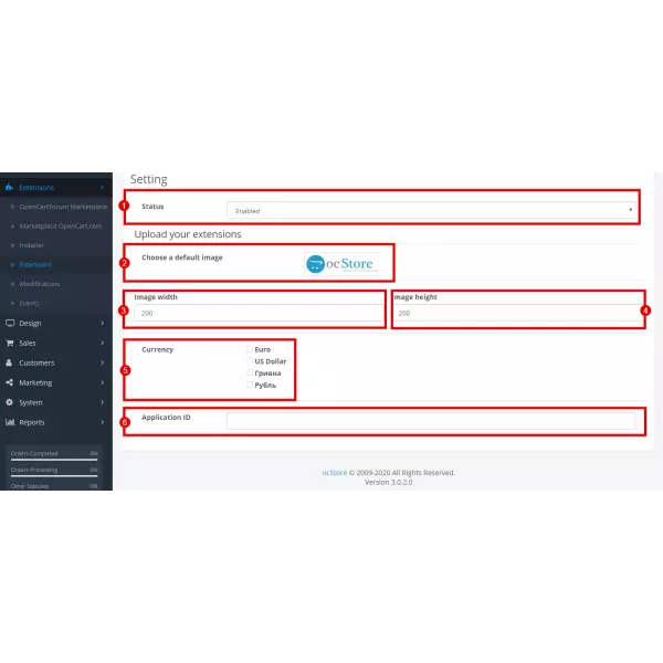 Open Graph protocol for Opencart 1.5*-4.* (Support: Facebook, Twitter Card, Pinterest)