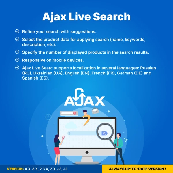 Ajax Live Search for CS-cart - Smart, Instant, Responsive, Auto-Complete, Suggestion Search