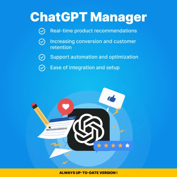 ChatGPT Manager CS-Cart