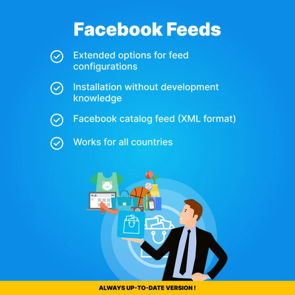 Facebook Catalog Feed (Facebook Store) Multi-vendor + Instagram Feed